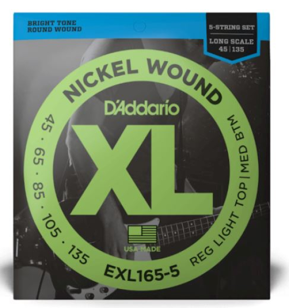 Daddario EXL165-5, 45-135